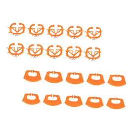 CIYODO 10pcs Livestock Nose Clips Calf Weaning Ring Plastic Calf Nose Clips for Farm Ergonomic Design Cattle Prevent Sucking