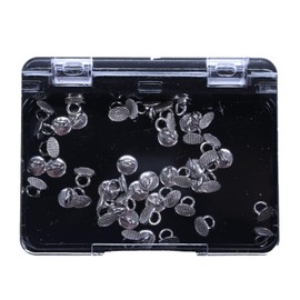 50Pcs/Box Dental Orthodontic Lingual Button Direct Bond Eyelet Round (Direct Bond Eyelet Round)
