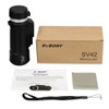 SVBONY SV42 Monocular Telescope Built-in Compass Rangefinder, 8x42 Monocular Compact,