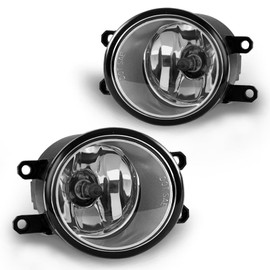 ENERBITIOUS Faros antiniebla de repuesto para Toyota Corolla 09-13, 07-14 Camry, 08-10 Highlander, 10-11 Prius, 08-11 Lexus LX570, 10-13 RX350 Luz antiniebla compatible con bombillas H11 de 12 V 55 W