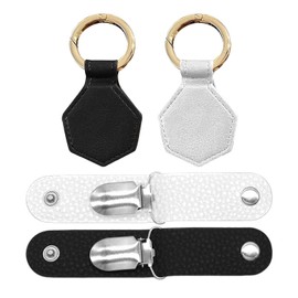 4 Pieces Hat Storage Clip, Magnetic Hat Clip, Leather Hat Clip, Hanging Storage Hat Clip, Handbag Magnetic Hat Clip, Hexagonal Hat Clip