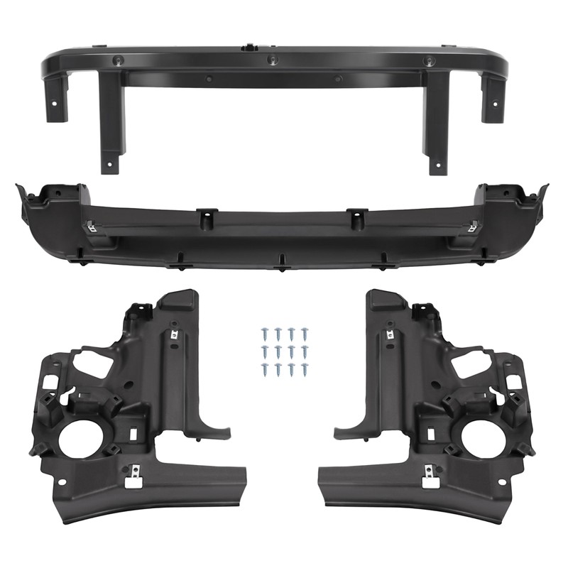 HECASA Header Panel Grille Opening Panel Compatible with 2008-2023 Ford