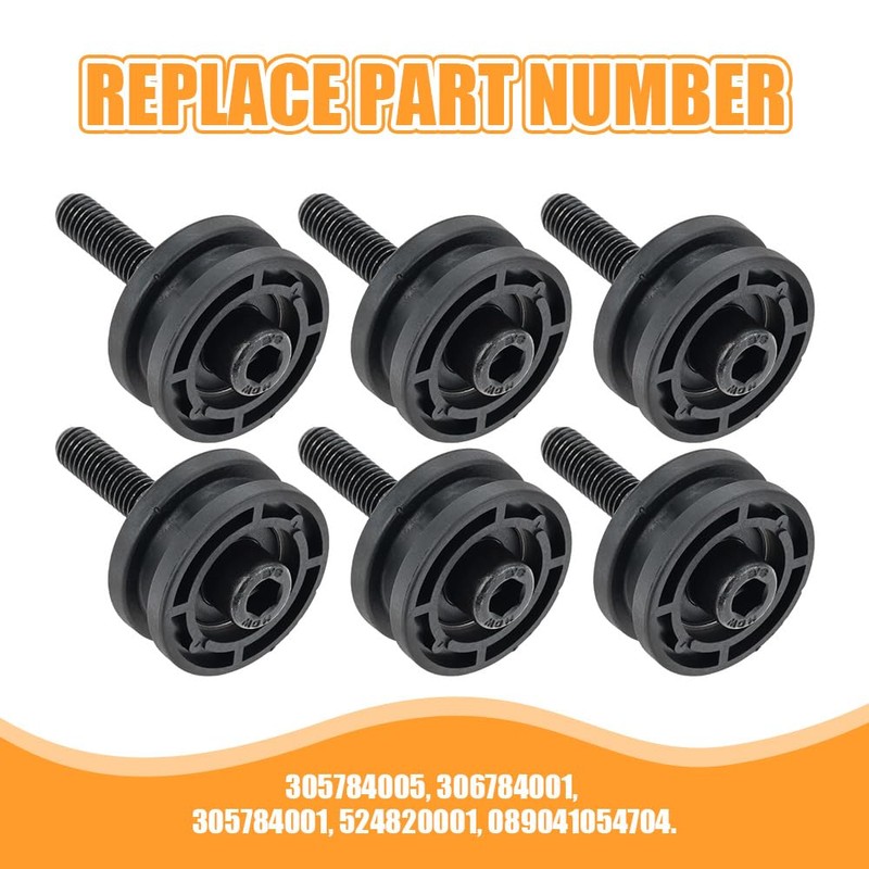 6PCS 305784005 305784001 Tile Saw Roller Assembly Compatible with Ryobi