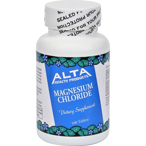Alta Health Products - Magnesium Chloride - 100 tablets, 2 pack