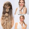 IMPERIO Spiral Hair Scrunchie - Premium Hair Bobbles for Women