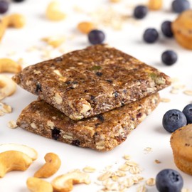 Probar PROBAR - MEAL Bar, Blueberry Muffin, Non-GMO, Gluten-Free, Healthy, Plant-Based, Whole-Food Ingredients, Natural Energy (12 Count)