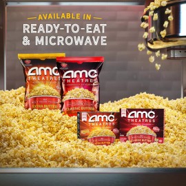 Unbranded AMC Theatres Microwave Popcorn 6ct, Extra Butter