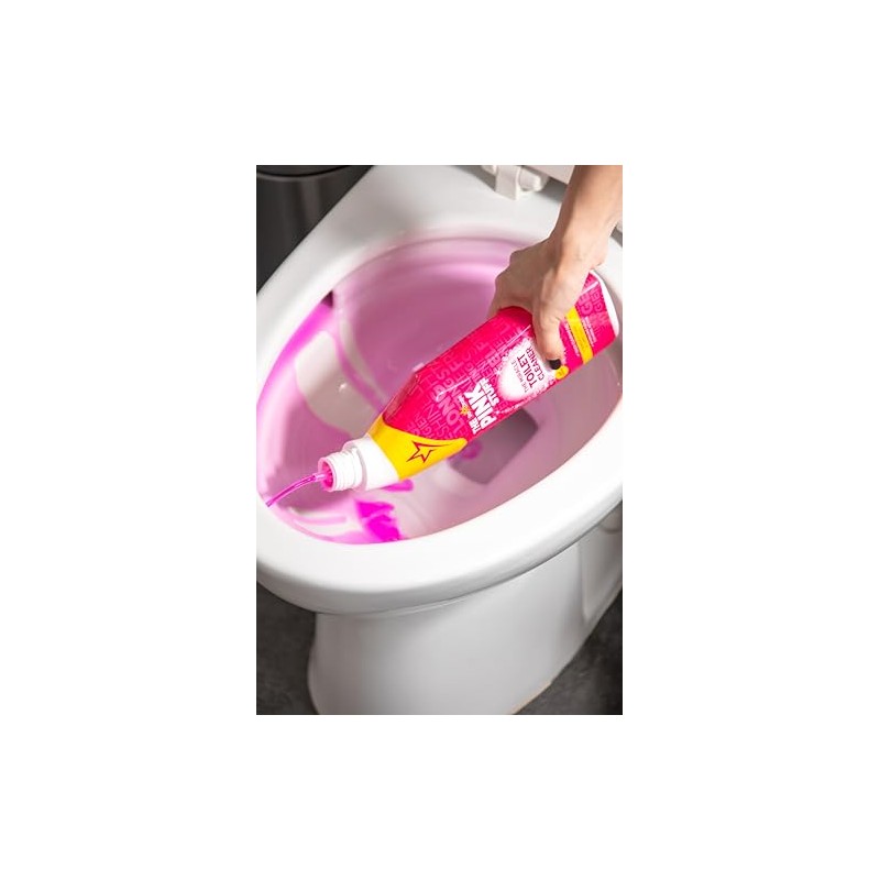 The Pink Stuff Miracle Toilet Cleaner, 750ml – Powerful Stain-Removing