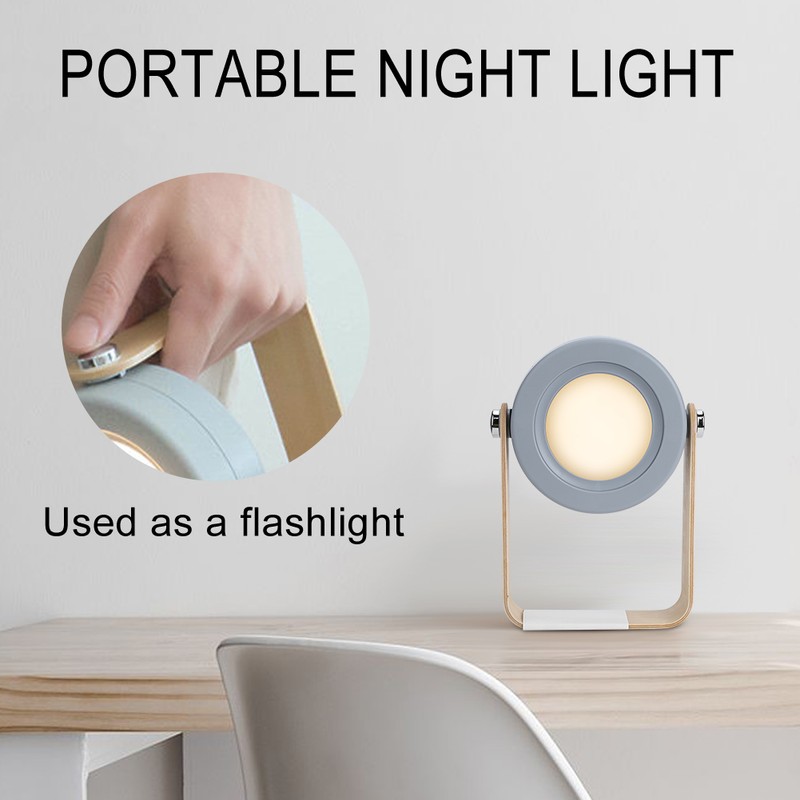 Foldable Touch Dimmable Reading LED Night Light Portable Lantern Lamp