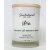Natural Coconut + Beeswax Scented Candle Storm (in Cursive) in