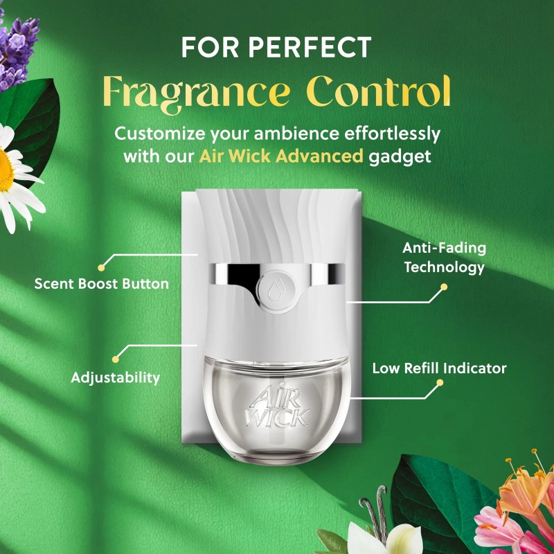 Air Wick Plug in Scented Oil Refill, Air Freshener, Lavender