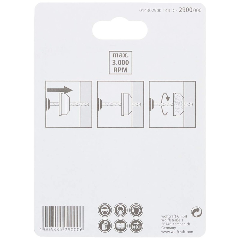 Wolfcraft 2900 Dustcatcher for 4-8mm Drills
