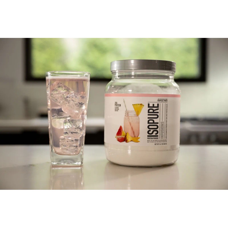 Proteína Infusión Isopure Infusions Sabor Ponche 400g