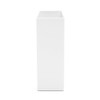 Poppin Plastic File Box, Letter Size, White