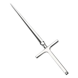 BANCHELLE Letter Opener Envelope Slitter Envelope Opener Silver 2 PCS