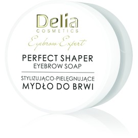 Delia Cosmetics - Eyebrow Expert - Styling Soap for Eyebrows - Care and Moisturising - Any Hair Colour - Transparent Effect - Ginseng Extract - Set - 10 ml
