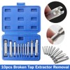 CYSFETENA Tap Extractor Set, Tap Bolt Extractor Set Screw Tap