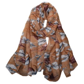 FAIRYGATE Head Scarfs for Women Soft Long Shawls Fashion Wraps Womens Scarf Sheer Shawl Cotton Feeling Wrap Ladies Large Scarves Gift for Wife Mom 41013