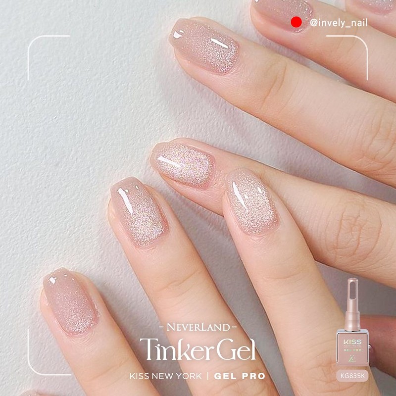 Kiss New York Tinker Gel 2 Neverland Magnetic Glitter Gel