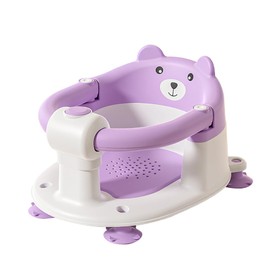Baby Bath Seat for Babies 6 Months & Up, Baby Bath Chair with Non-Slip Pad and Wrap Design, Toddler Infant Bath Seat with Soft Cushion, Sit Up Bathtub Seat for Baby Toddler Infant Shower
