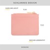 MONOMI Card Holder with Coin Pocket, pink, Classic