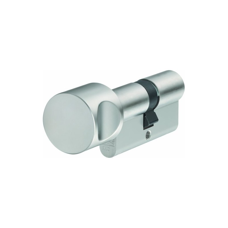 ABUS 54436 Nickel Pearl Thumbturn Cylinder Lock