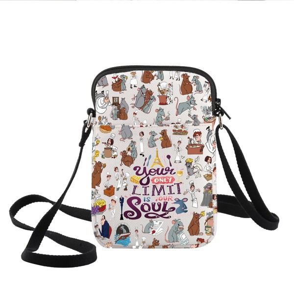 KEYCHIN Rat Remy Crossbody Bag Remy Chef Fans Gifts Your