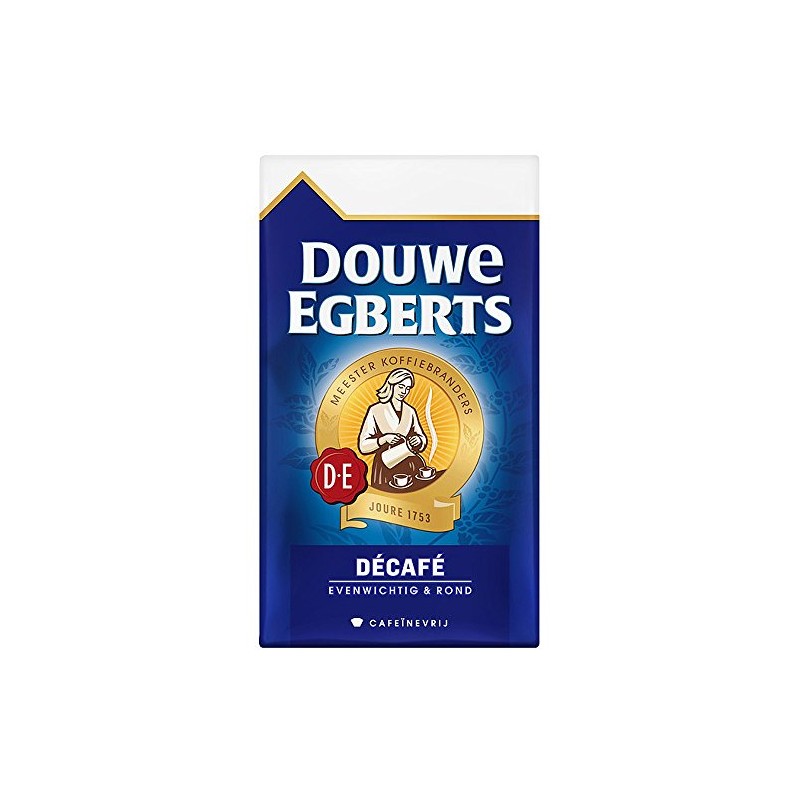 Douwe Egberts, Decaffeinated, Ground Coffee - Medium Roast, Decaf Coffee
