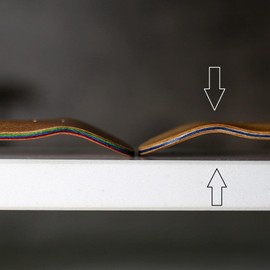 SOLDIER BAR Soldierbar Pro Fingerboard Complete (5-layer Handmade Maple Deck+ ARK i 34.5 Truck+Pro Ice Wheels) Skate of Dark Brown