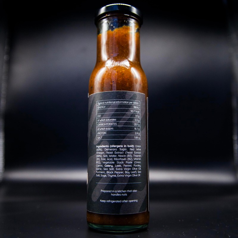 Onion Gravy Ketchup, 250ml, Gravy Flavoured Small Batch Sauce