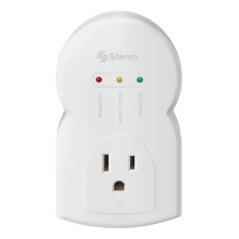 Protector Contra Variaciones De Voltaje De 3600 W Para Elect Blanco