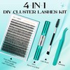 GEMERRY 280Pcs DIY Lash Extension Kit Lash Clusters Kit Cluster