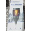 Skeeter Hawk 51” Solar Panel Torch Zapper w/ Flickering Flame