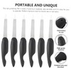 Healvian Folding Trim Nail File 8pcs Metal Nail Files Double-sided