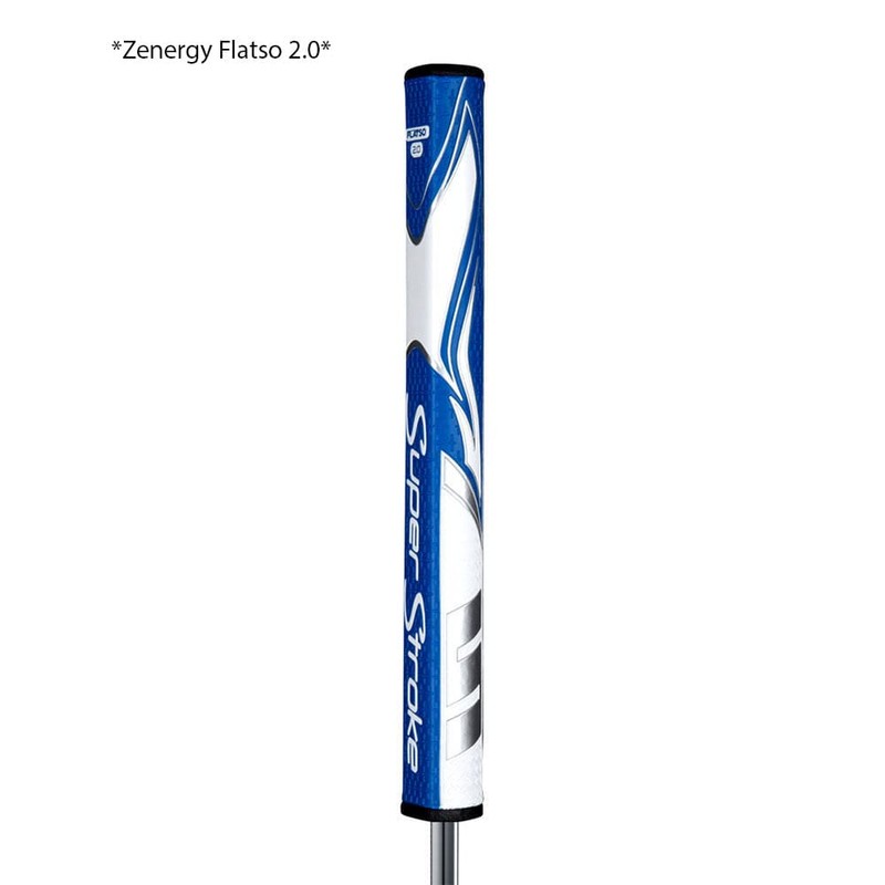SuperStroke Zenergy Flatso 2.0 Golf Putter Grip with No Taper