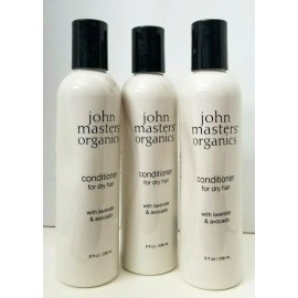 John Masters Organics 3 pk JOHN MASTERS ORGANICS Conditioner for Dry Hair with Lavender & Avocado 8 oz