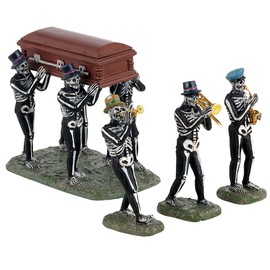 Lemax Jazz Funeral, Set of 4#13554