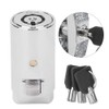Vending Machine Lock and Key, Zinc Alloy Chrome Color Single