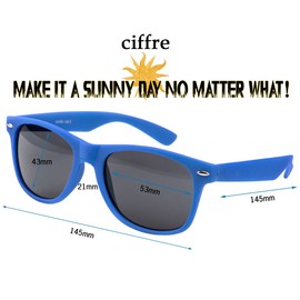 Ciffre Nerd Retro Look Sunglasses, Pilot’s Glasses, Vintage Look - Approx. 80 Different Models, Many Colours, Vari 2 -