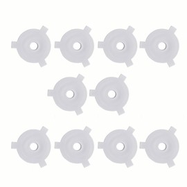 Fenteer 10 Pieces Lamp Shade Reducer Rings,Lampshade Rings Converter,Lamp Accessories,Light Shade Replacement Parts Washer Adapter, E27 to 11mm