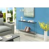 Convenience Concepts SoHo Glass Console Table 42" - Modern Sofa