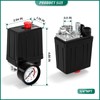 BOGERDACK 4 Way Air Compressor Pressure Switch Control Valve Kit
