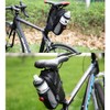 Bike Saddle Bag Water Bottle Holder with Tail Light Under