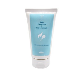 Organic Face and Body Cream for Newborns and Children - Moisturising, Protective and Gentle - Vegan Cosmetics - 100 ml - Made in Italy - BioCosmeetics