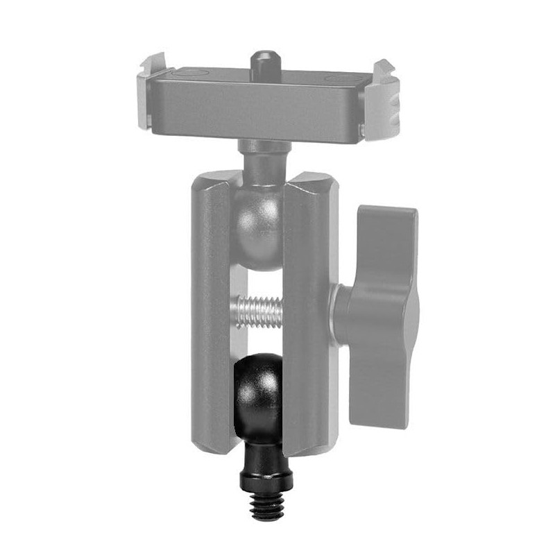 17mm to 1/4" Ball Joint Adapter Ball Head Camera Screw