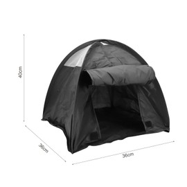 Beowanzk Small Cat and Dog Tents for Outside, Cat Kennel | Dog Teepee for Indoor and Outdoor, Outdoor Cat and Dog House, Pet Puppy Kitten Cage Hideaway Accessories (Not for Adult Pets)