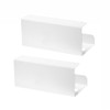 Paper Towel Holder Set of 2 Wall-Mounted Tissue Paper Storage