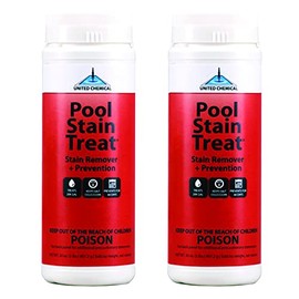 United Chemicals PST-C12 Pool Stain Treat, 2-Pound (2-Pack)