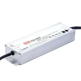 MedInnov HLG-240H-48B LED Power Supply, 48V 5A 240W, IP67 Rated, -40°F to 194°F, Constant Current/Voltage, Dimmable, UL Listed, for Indoor/Outdoor Industrial Lighting