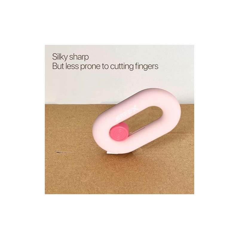 Box Cutter Retractable, Box Opener, Ceramic, Built-In Magnetic, Mini Cute,